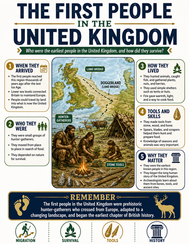 The First People in the United Kingdom I Infographic