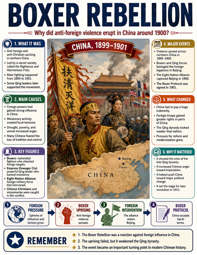 Boxer Rebellion I Infographic