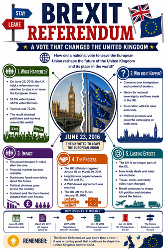 Brexit Referendum I Infographic