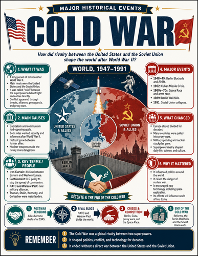 Cold War I Infographic