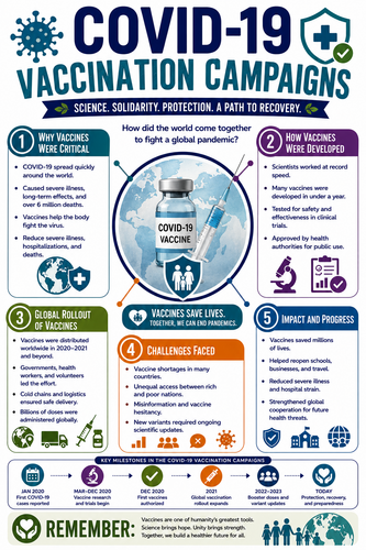 COVID-19 Vaccination Campaigns I Infographic