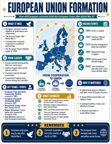 European Union Formation I Infographic