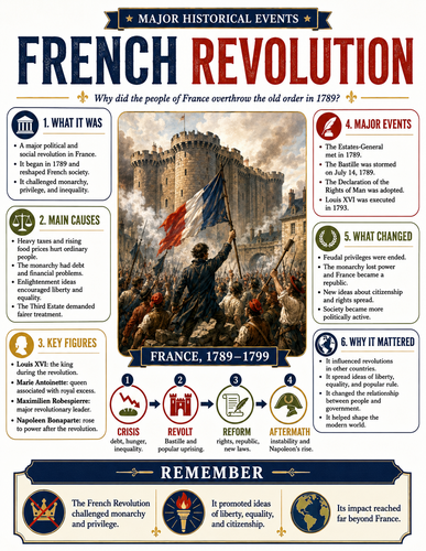 French Revolution I Infographic