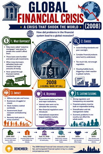 Global Financial Crisis I Infographic