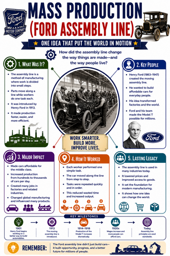 Mass Production I Infographic