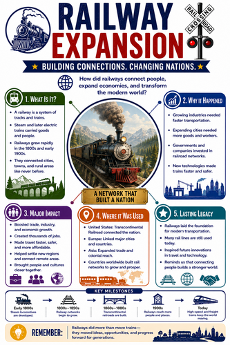 Railway Expansion I Infographic