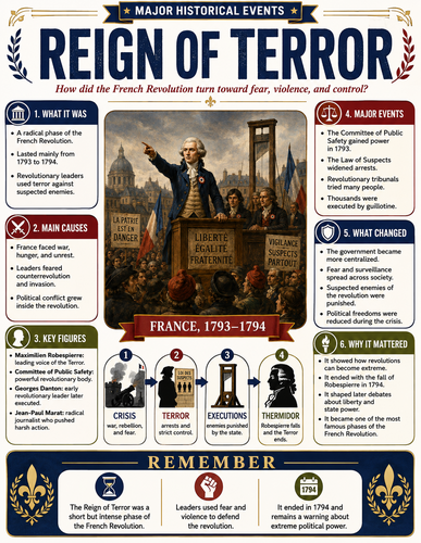 Reign of Terror I Infographic