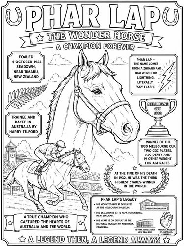 Phar Lap Poster