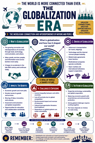 The Globalization Era I Infographic