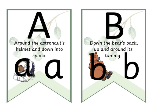 Little Wandle Phonics Bunting