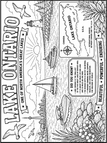 Lake Ontario Poster