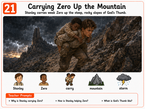 Holes SEN/SEND Reading Resource | Adapted Text, Symbol Support & Comprehension