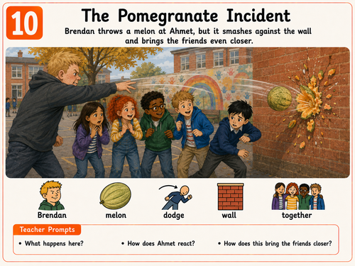 The Boy at the Back of the Class SEN/SEND Reading Resource | Adapted Text, Symbol Support