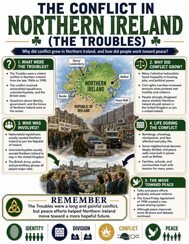 The Conflict in Northern Ireland I Infographic
