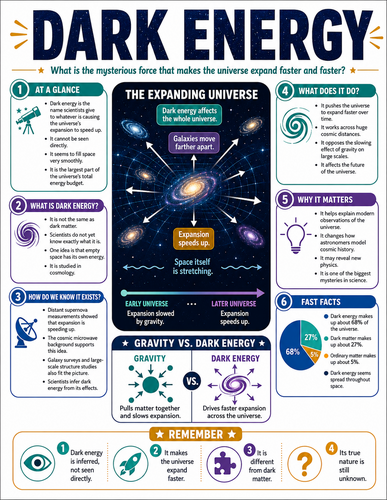 Dark Energy I Infographic