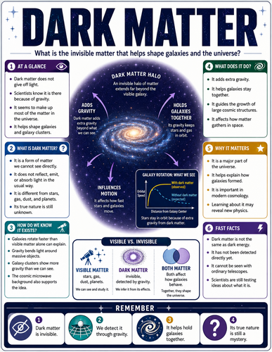 Dark Matter I Infographic