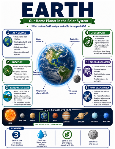 Earth I Infographic