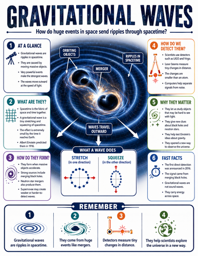 Gravitational Waves I Infographic