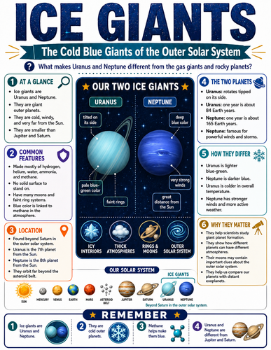 Ice Giants I Infographic