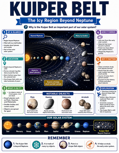 Kuiper Belt I Infographic