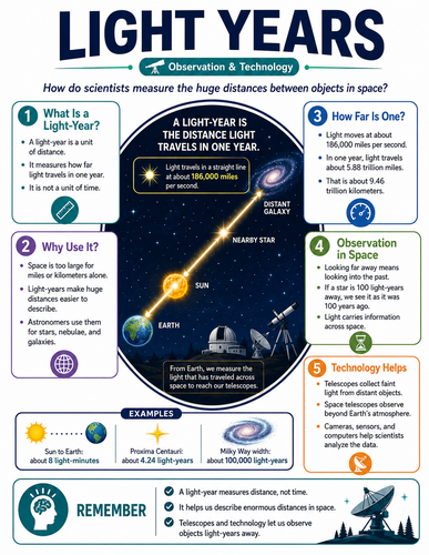 Light Years I Infographic