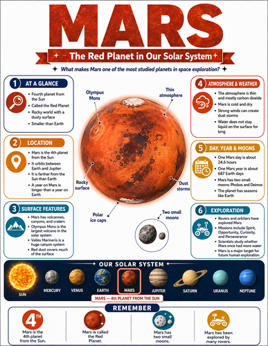 Mars I Infographic