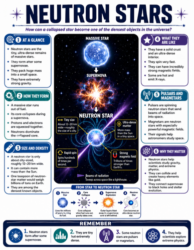 Neutron Stars I Infographic