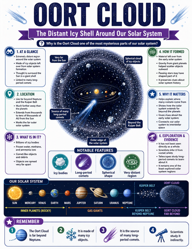 Oort Cloud I Infographic