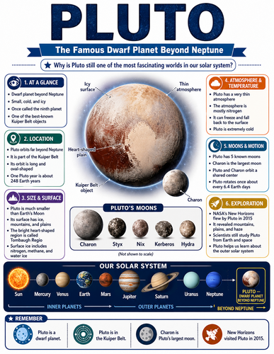 Pluto I Infographic