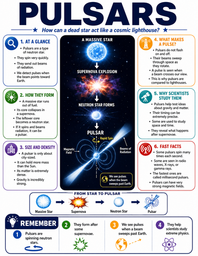 Pulsars I Infographic