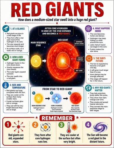 Red Giants I Infographic