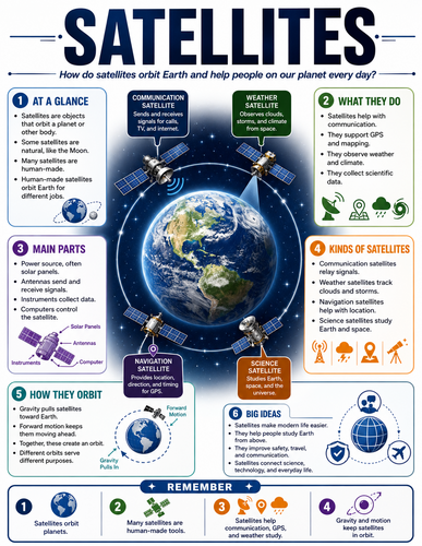 Satellites I Infographic