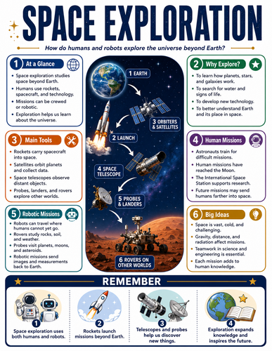 Space Exploration I Infographic