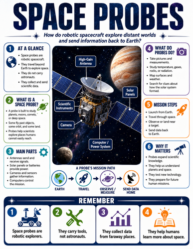 Space Probes I Infographic