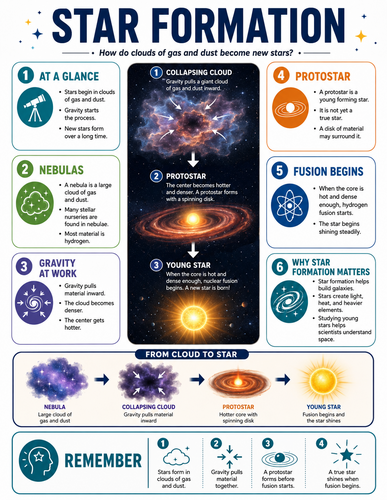 Star Formation I Infographic
