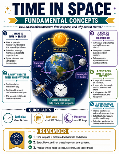 Time in Space I Infographic