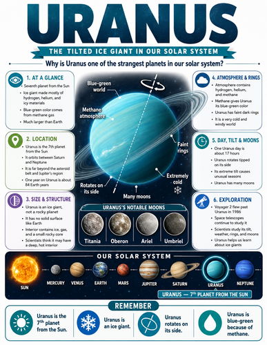 Uranus I Infographic