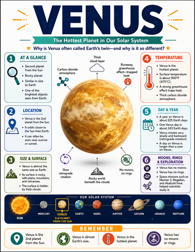 Venus I Infographic
