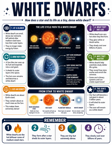 White Dwarfs I Infographic