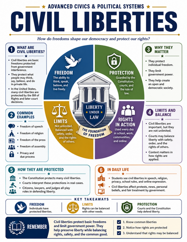 Civil Liberties I Global Society I Infographic