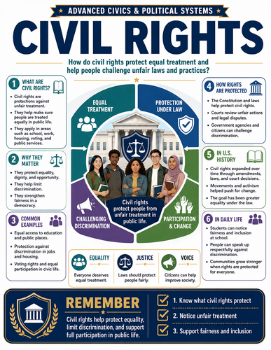Civil Rights I Global Society I Infographic