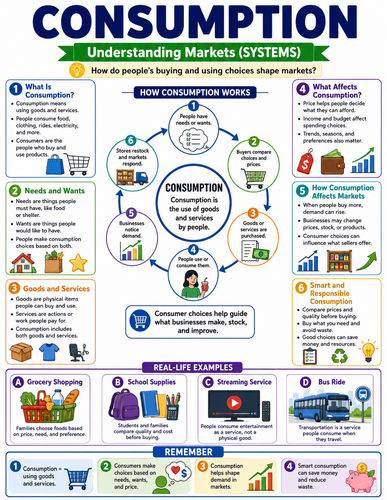 Consumption I Global Society I Infographic