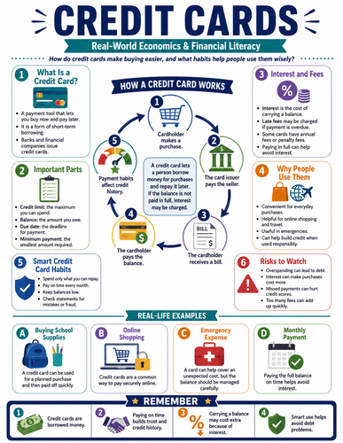 Credit Cards I Global Society I Infographic