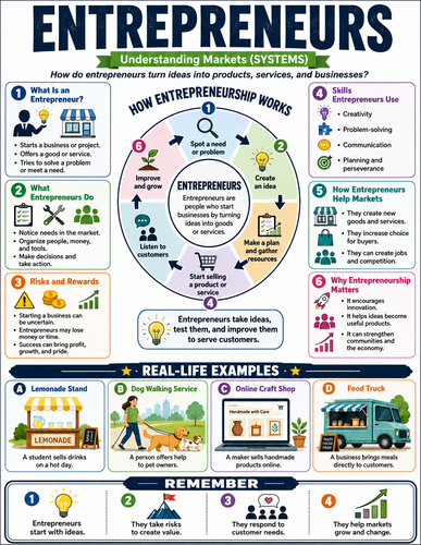 Entrepreneurs I Global Society I Infographic