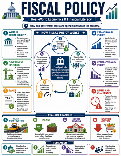 Fiscal Policy I Global Society I Infographic
