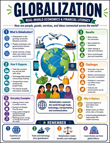 Globalization I Global Society I Infographic