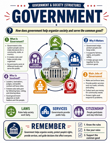 Government I Global Society I Infographic