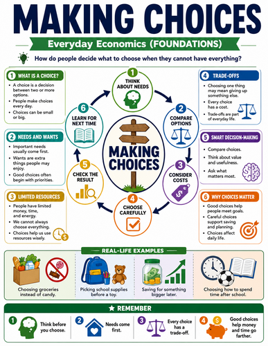 Making Choices I Global Society I Infographic