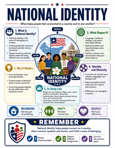 National Identity I Global Society I Infographic