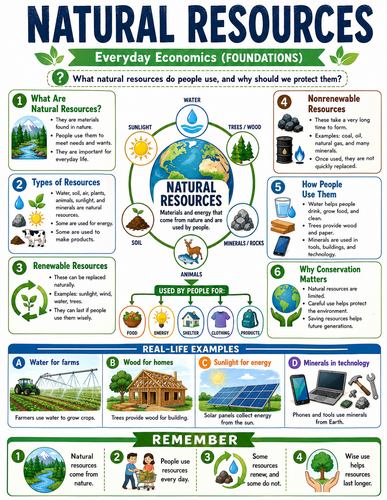 Natural Resources I Global Society I Infographic
